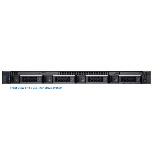 4x 3.5" SAS/SATA Rack Chassis | Refurbished Dell PowerEdge R440