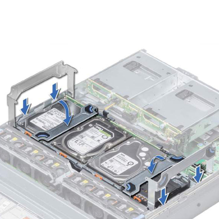 4x3.5" Mid Drive Kit | Dell PowerEdge R730xd