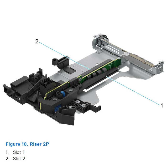 5 2x16 (R2P) — Riser 2P LP Gen4 | Dell PowerEdge R660