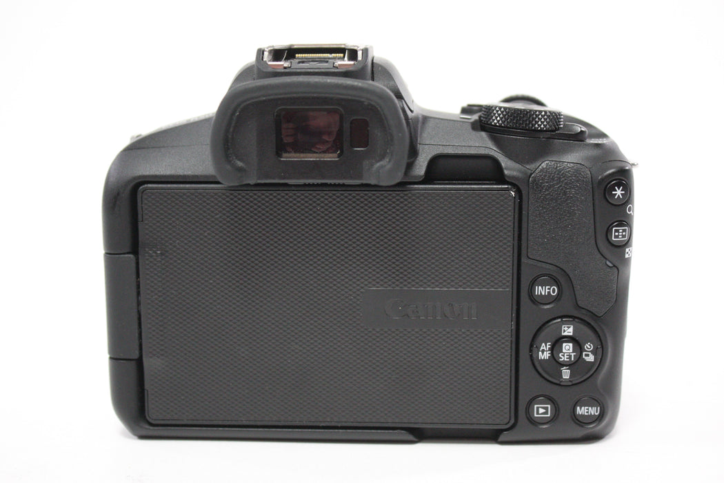 Canon EOS R50 Digital Mirrorless Camera with 18-45mm f/4.5-6.3 IS STM Lens with Shutter Count 1000 or Less