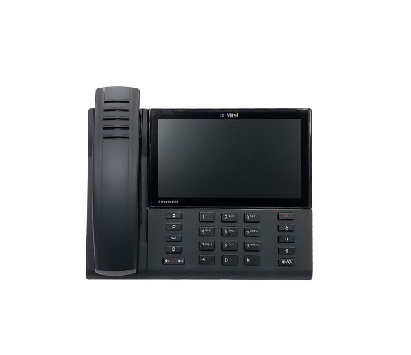 50006770 - Mitel MiVoice 6940 Dual-Port Ethernet 7-inch Touch Screen Color LCD Display Bluetooth IP Phone