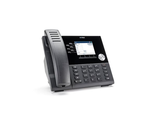 50008385 - Mitel 6920w 3-Lines Dual-Port Ethernet 3.5-inch Color LCD Display Bluetooth Wi-Fi IP Phone