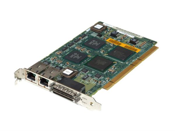 501-5727-04 - Sun 2-Port Fast Ethernet 2-Port SCSI Ultra-2 PCI Express Network Adapter for V120