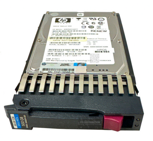 507610-B21 I HP 500 GB 2.5" SAS 7.2K MDL Internal HDD 508009-001 507609-001