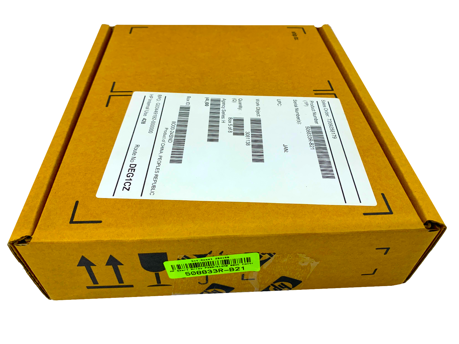 508833-B21 I HP Smart Array P400/512 Controller with Heat Sink RENEW