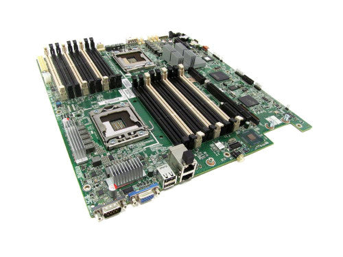 511805-001 - HP Socket LGA1366 Intel Chipset System Board Motherboard for ProLiant DL160 Gen6 Supports 2x Xeon X5500/X56OO Series DDR3 18x DIMM