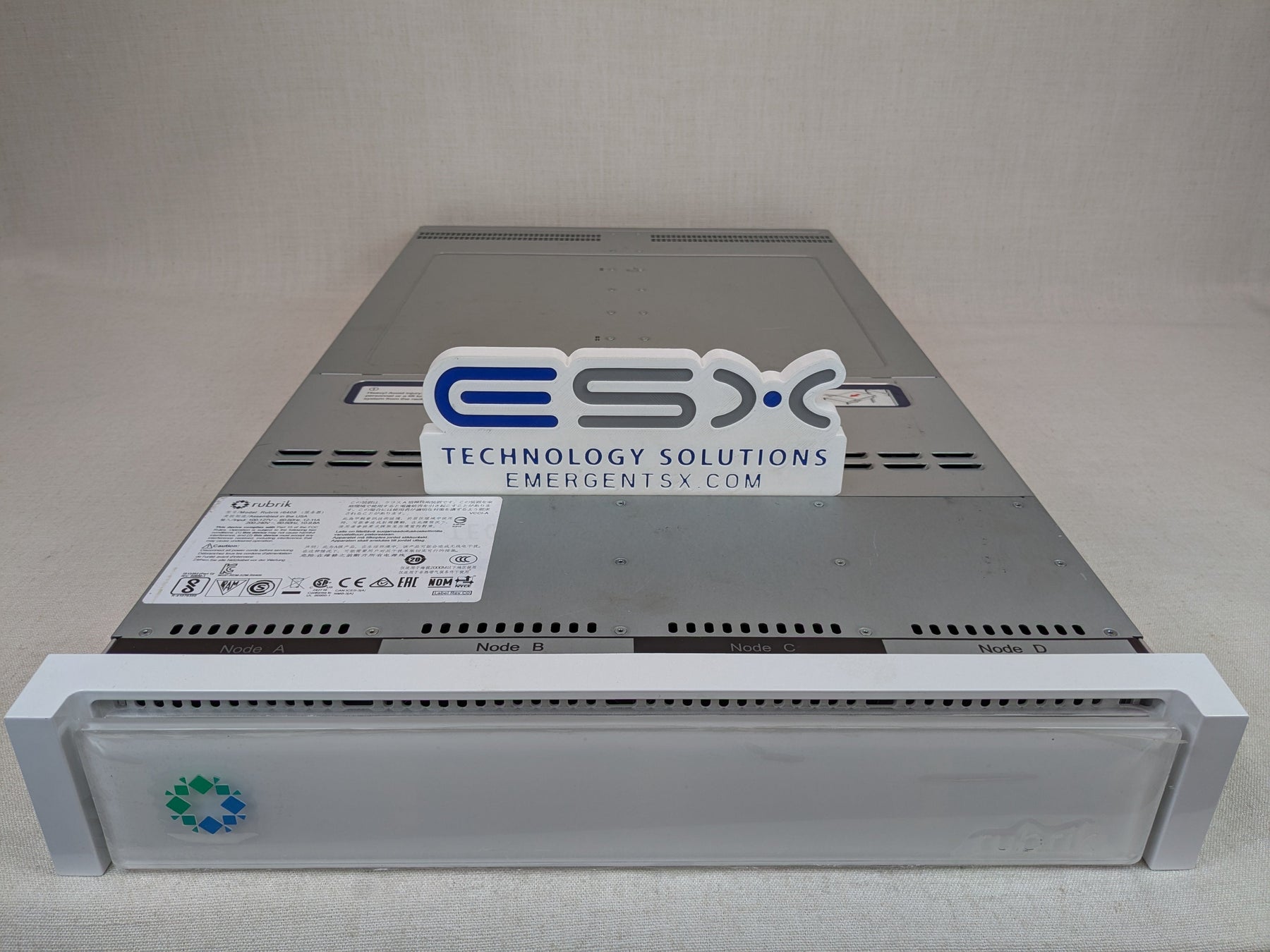 Rubrik R6408 / Supermicro 2U 12x 3.5" 4 Node CTO Server Chassis 4x X10DRT-B+