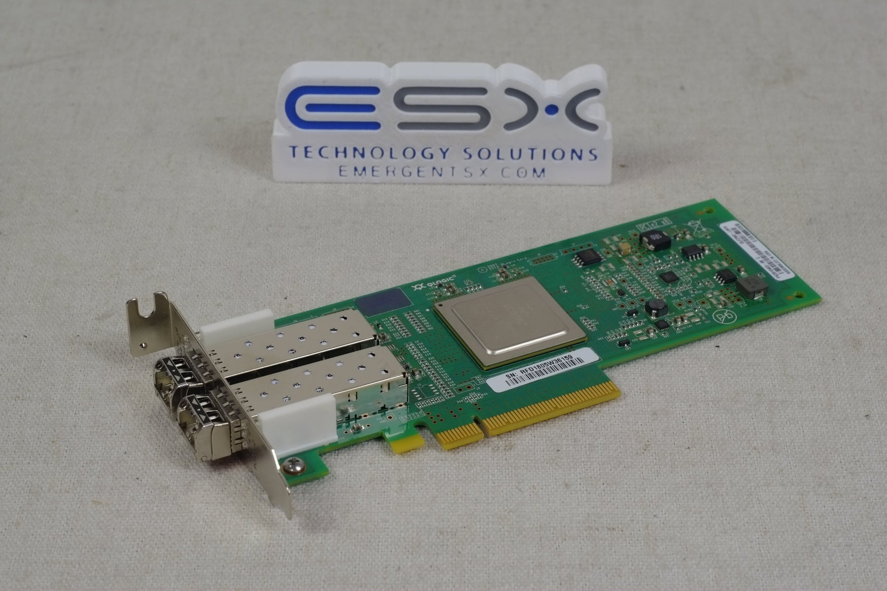Lenovo 00Y5629 QLogic QLE2562 Dual Port 8GB FC HBA 42D0512 Low Profile