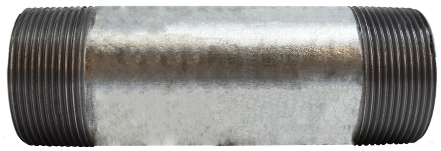 56192 | 2-1/2 X 11 GALV STEEL NIPPLE, Nipples and Fittings, Galvanized Schedule 40 Steel Nipple 2-1/2" Diameter | Midland Metal Mfg.