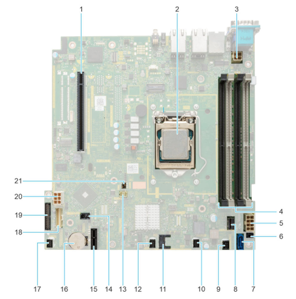 569RT — System Board Motherboard | Dell PowerEdge R250