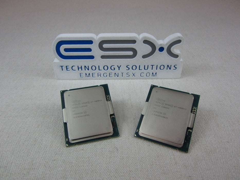 Lot of 2x Intel Xeon 12-Core E7-4830v3 @ 2.1GHz, 30MB, 115W Processor SR222 CPU