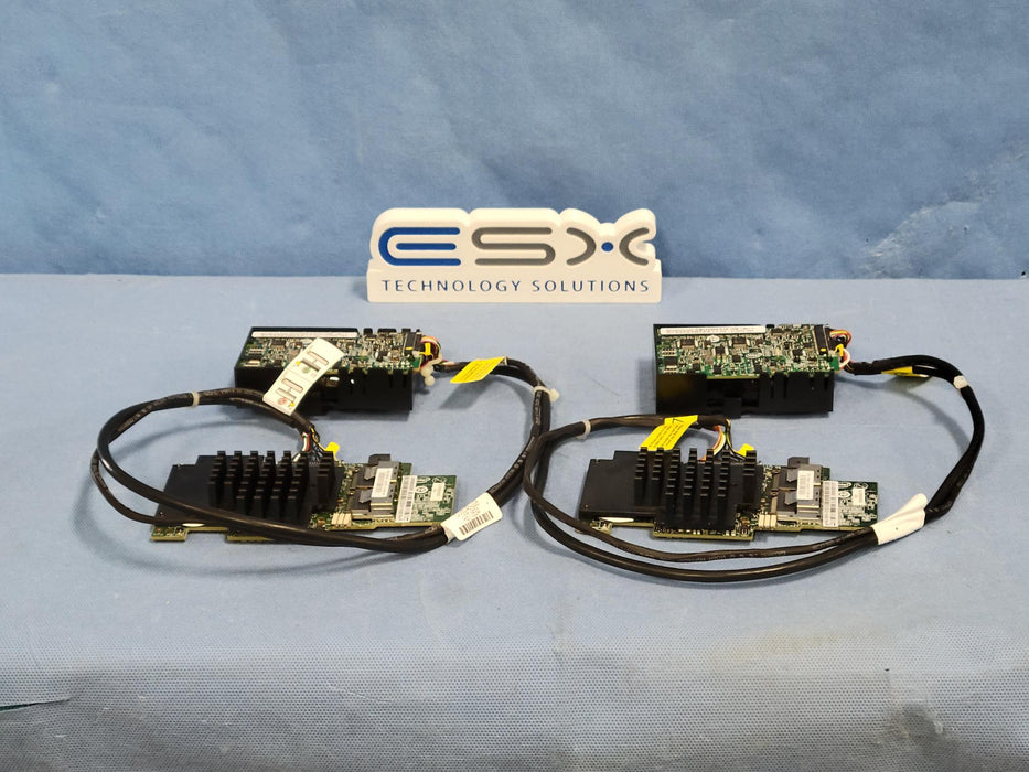 Lot of 2 -Intel Dual Port 6G SAS RAID Controller with Battery & Cable G35316-612