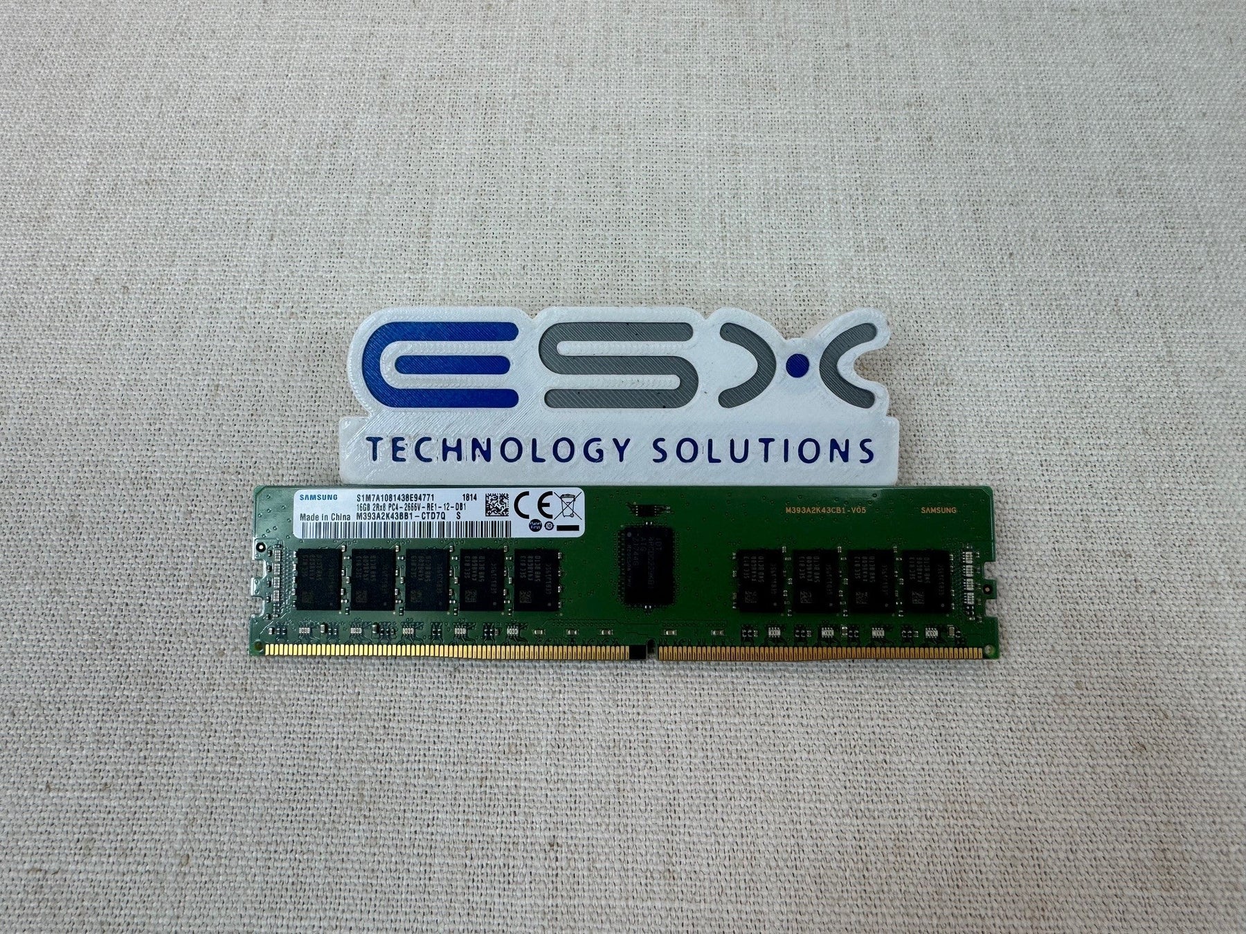 Samsung M393A2K43BB1-CTD 16GB 2Rx8 PC4-2666V DDR4 ECC Server Memory RDIMM