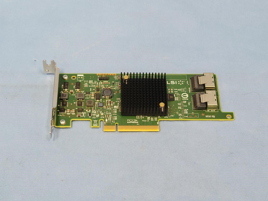 LSI Logic SAS9207-8i RAID Controller - SAS SATA PCIe Host Bus Adapter