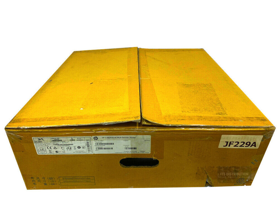 JF229A I Open Box HP A-MSR30-40 Multi Service Router