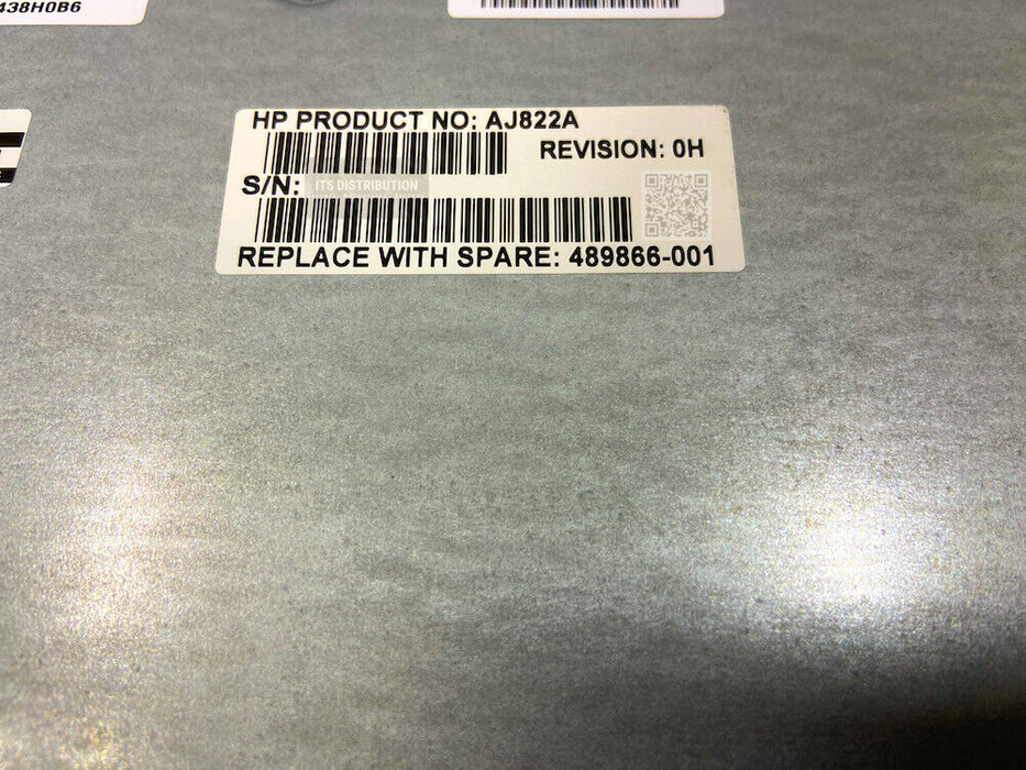 AJ822A I HP Brocade B-Series 8/24c Fibre Channel SAN Switch 24 Ports 489866-001