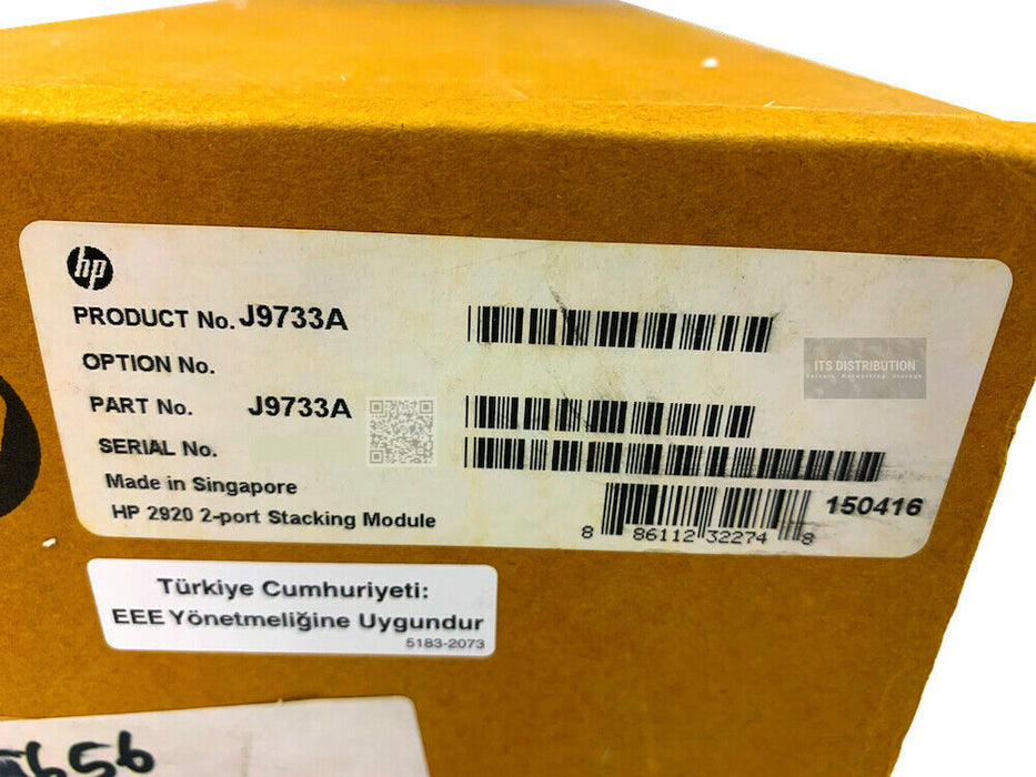 J9733A I Open Box HPE 2920 2-Port Stacking Module