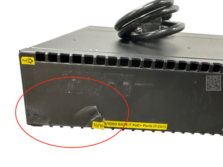 JL320A I LOADED HPE Aruba 2930M 24G PoE+ 1-Slot Switch JL325A JL083A 2x JL087A