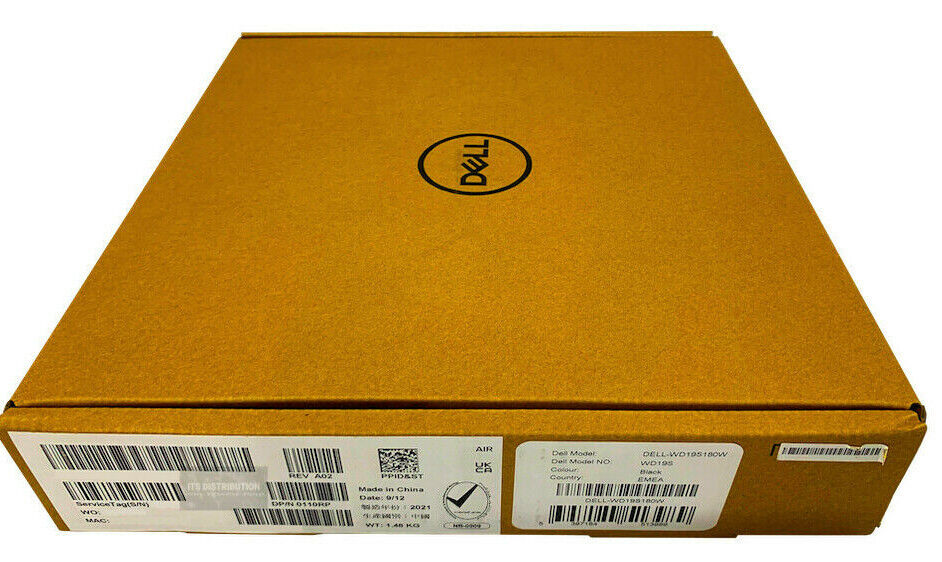 WD19S180W I Brand New Dell 180W ExpressCharge Docking Station WD19S 0110RP