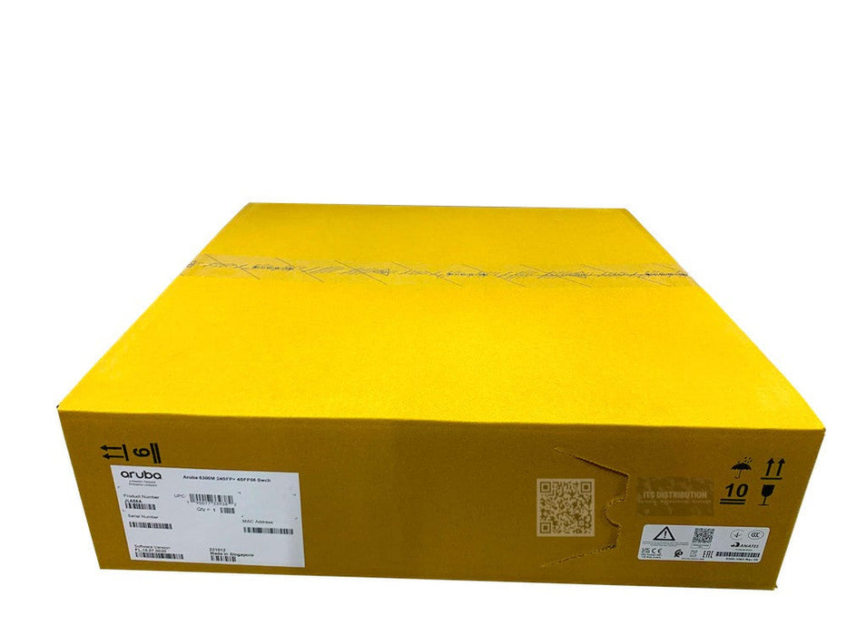JL658A I New HPE Aruba CX 6300M 24-Port SFP+ and 4-Port SFP56 Switch + JL085A PS