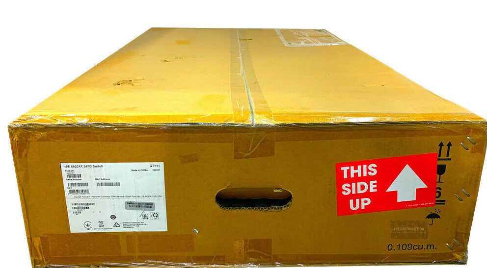 JG219B I HPE FlexFabric 5820AF-24XG RJ45 SFP+ Switch BRAND NEW