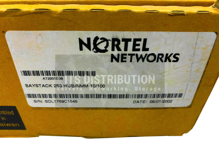 AT2201E08 I Nortel Baystack 253 Hub/NMM 10/100 Module