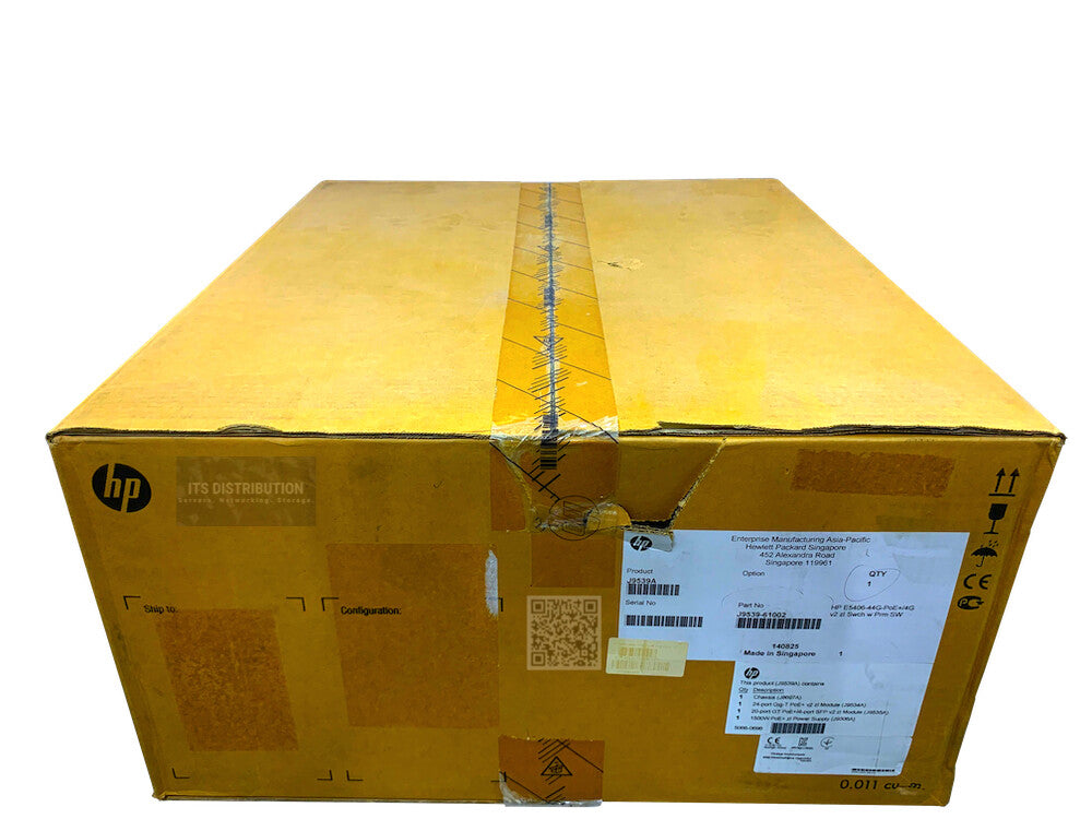 J9539A I HP E5406-44G-PoE+/4G-SFP Switch Chassis J8697A J9534A J9535A BRAND NEW