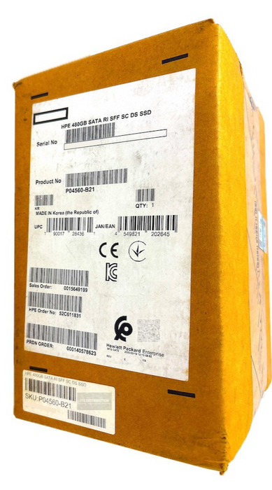 P04560-B21 I HPE 480GB SATA 6G Read Intensive SFF SC PM883 SSD NEW RETAIL