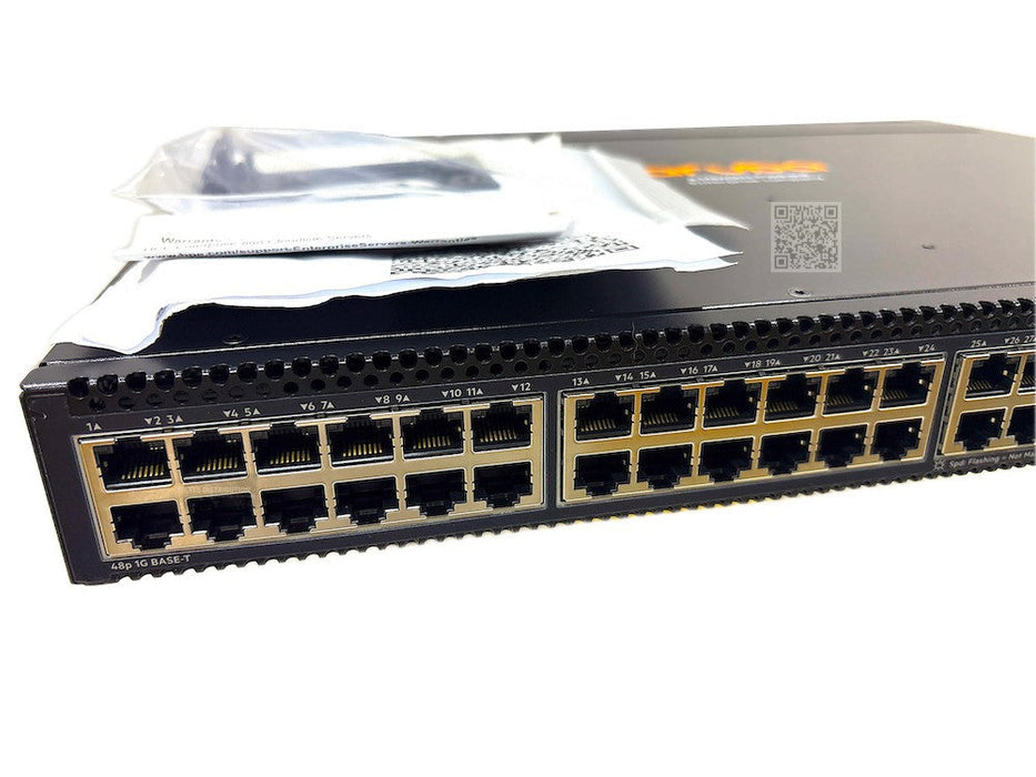 JL663A I HPE Aruba 6300M 48G 4SFP56 Networking Switch + JL085A Power Supply