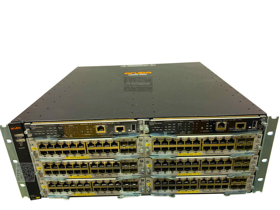 J9821A I HPE Aruba 5406R zl2 J9850A Switch CTO Dual J9827A + 6x J9990A Modules