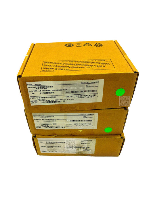 JW791A I HPE As-100 DBSC 11N 1X1 BLE Sensor AS-100-NA LSIN0100 OPEN BOX