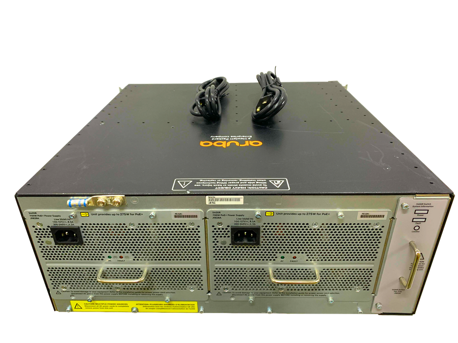J9821A I LOADED HPE Aruba 5406R zl2 Switch CTO from J9850A J9993A J9986A J9990A
