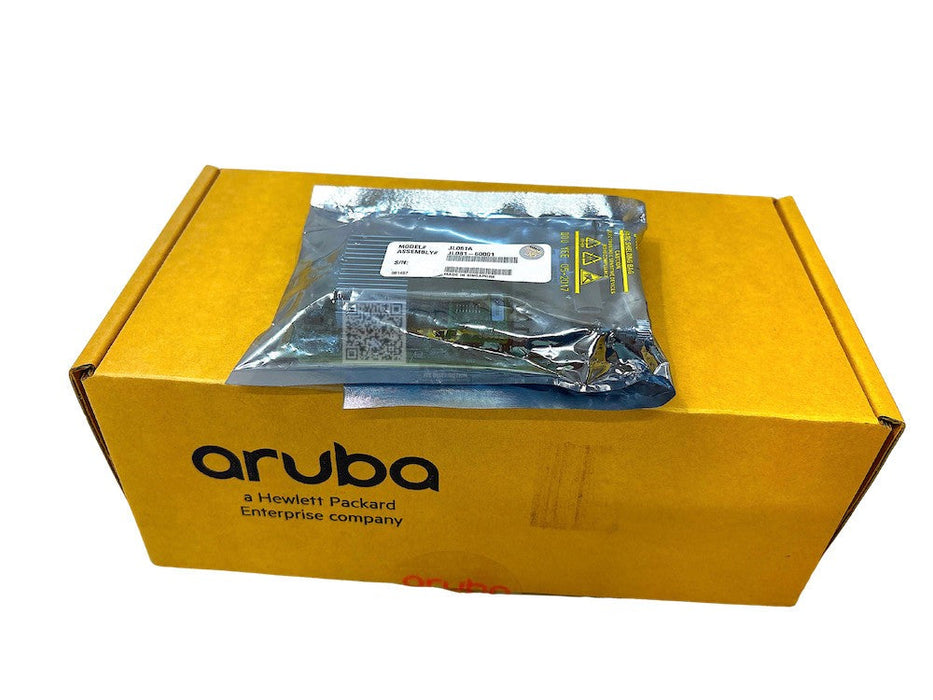 JL081A I HPE Aruba 3810M/2930M 4 1/2.5/5/10 GbE PoE+ Smart Rate Module OPEN BOX