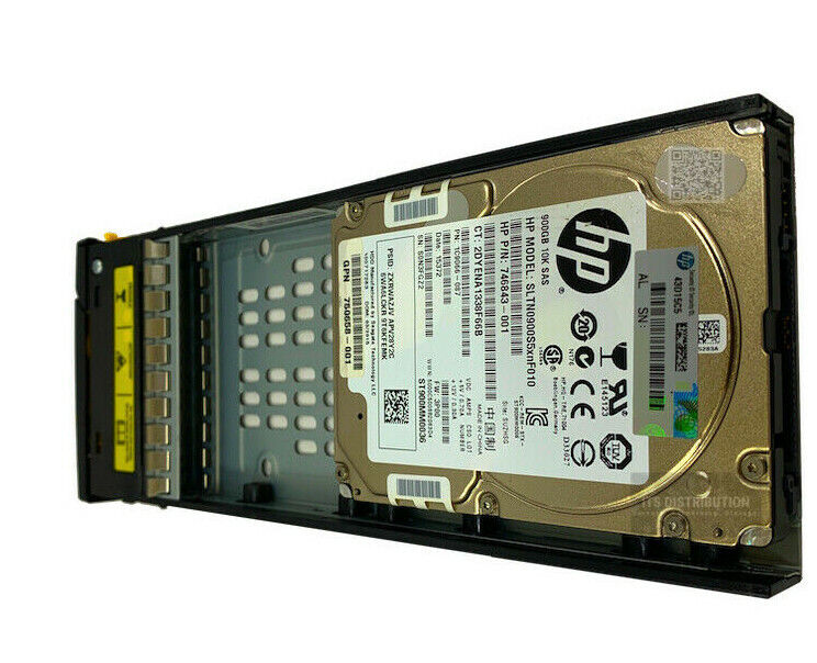 C8R60B I LOT OF 12 HP 3PAR M6710 900GB 6G SAS 10K 2.5IN FE HDD 750782-001
