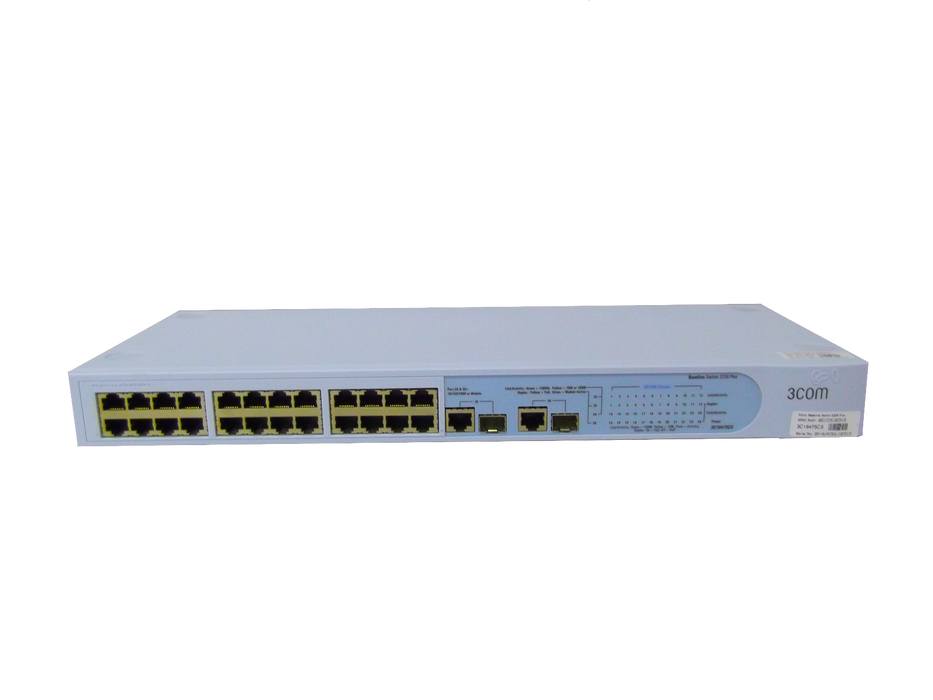3C16475BS I 3Com Baseline 2226 Plus Switch - 24 Ports SFP 10/100/1000Base-T