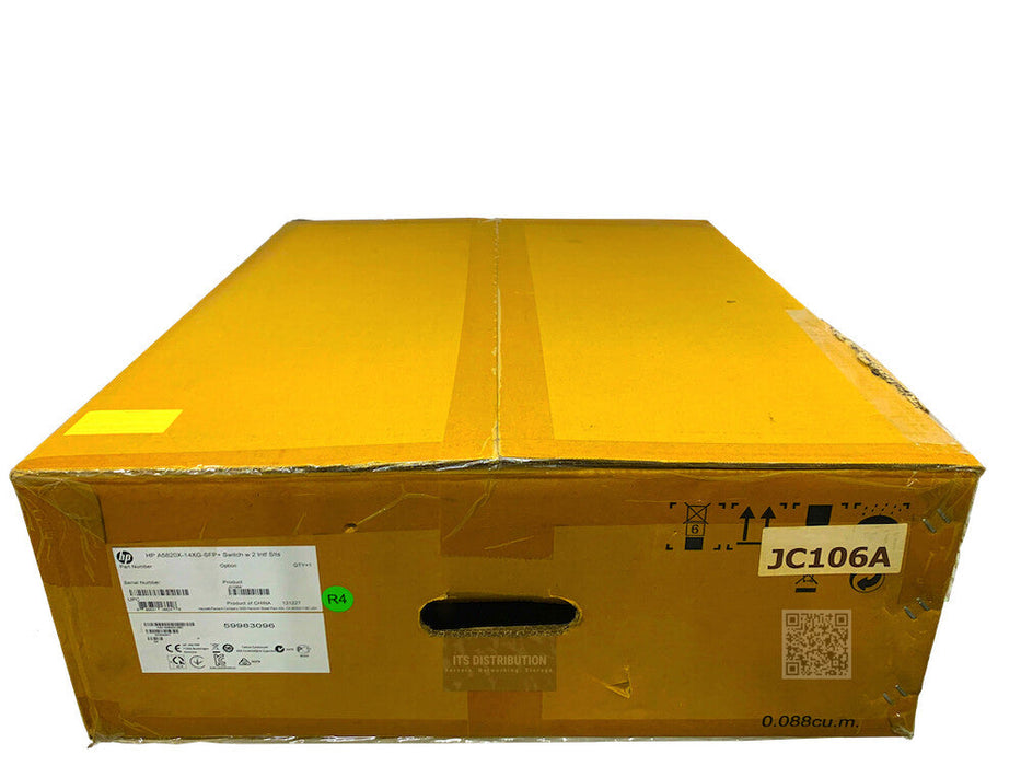 JC106A | HP A5820-14XG-SFP+with 2 Slots Switch BRAND NEW SEALED