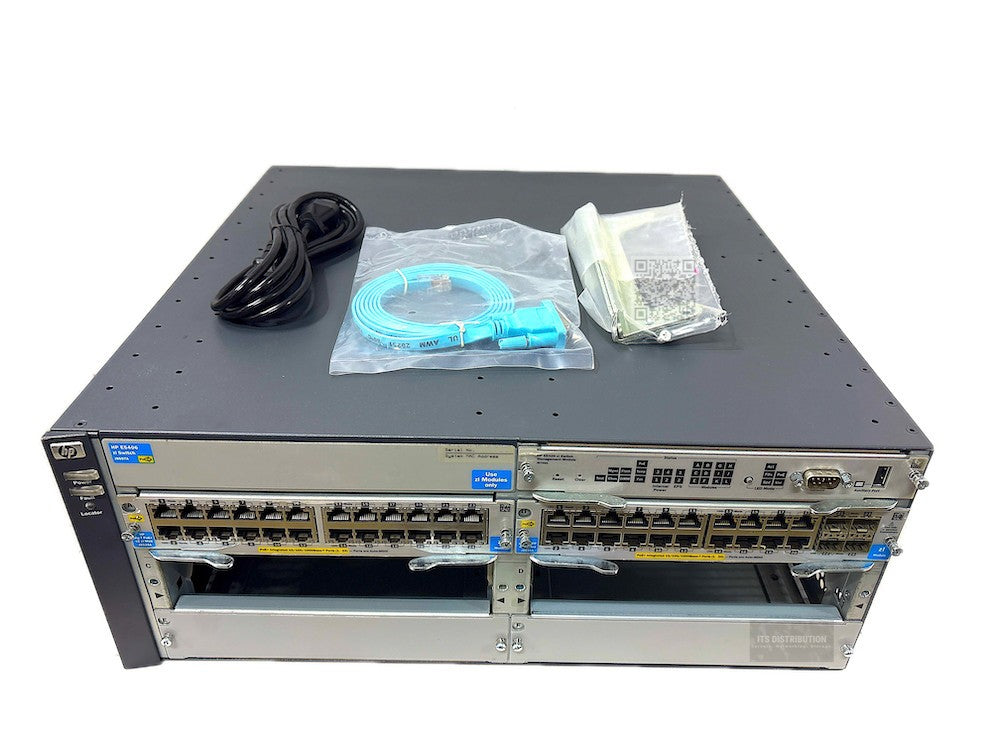 J9539A I HP E5406-44G-PoE+/4G-SFP Switch Chassis J8697A J9534A J9535A