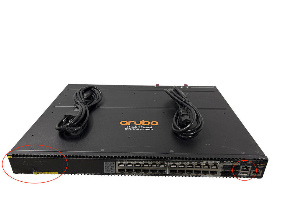 JL320A I LOADED HPE Aruba 2930M 24G PoE+ 1-Slot Switch JL325A JL083A 2x JL087A