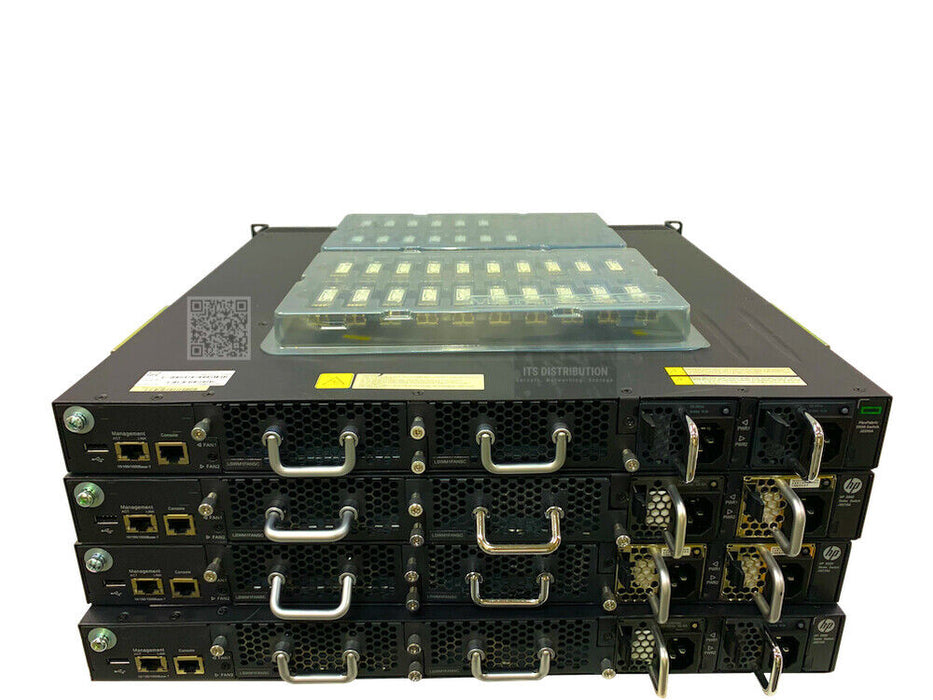 JG849A I HPE 5900AF 48G 4XG 2QSFP 4x5900AF 8xPSU 8xB-F FanTrays 32x10G SR Bundle