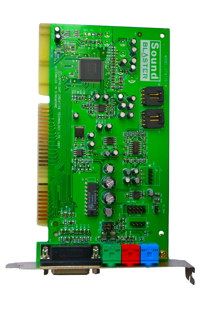 CT4170 I Creative Sound Blaster Vibra 16XV ISA Audio Sound Card