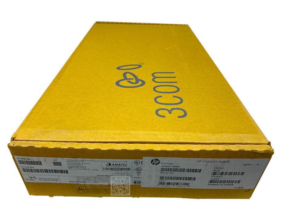 JD986A I HPE 3COM V1405-24 10/100Base-TX Switch 3C16471B BRAND NEW SEALED