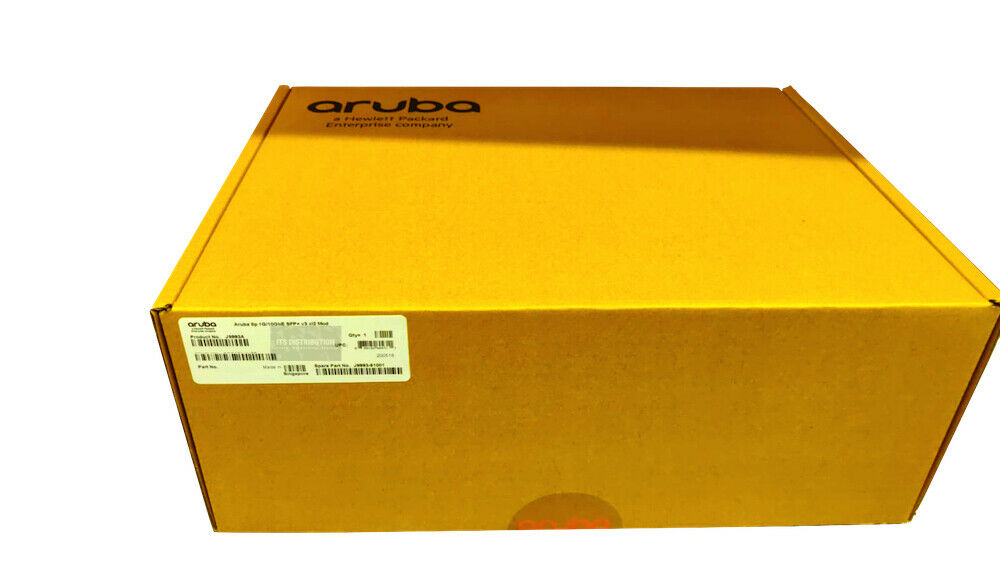 J9993A I New Sealed HPE Aruba 8 Ports 1G/10GbE SFP+ MACsec v3 zl2 5065-5446
