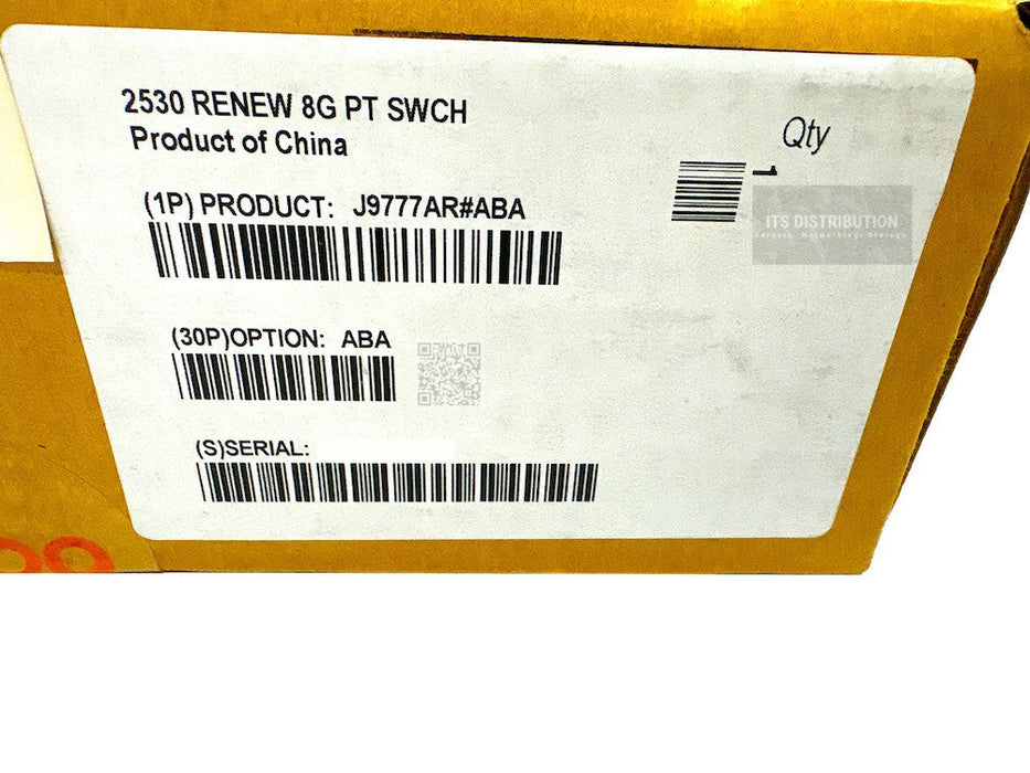J9777A I HPE Aruba 2530 8G Switch FACTORY SEALED RENEW