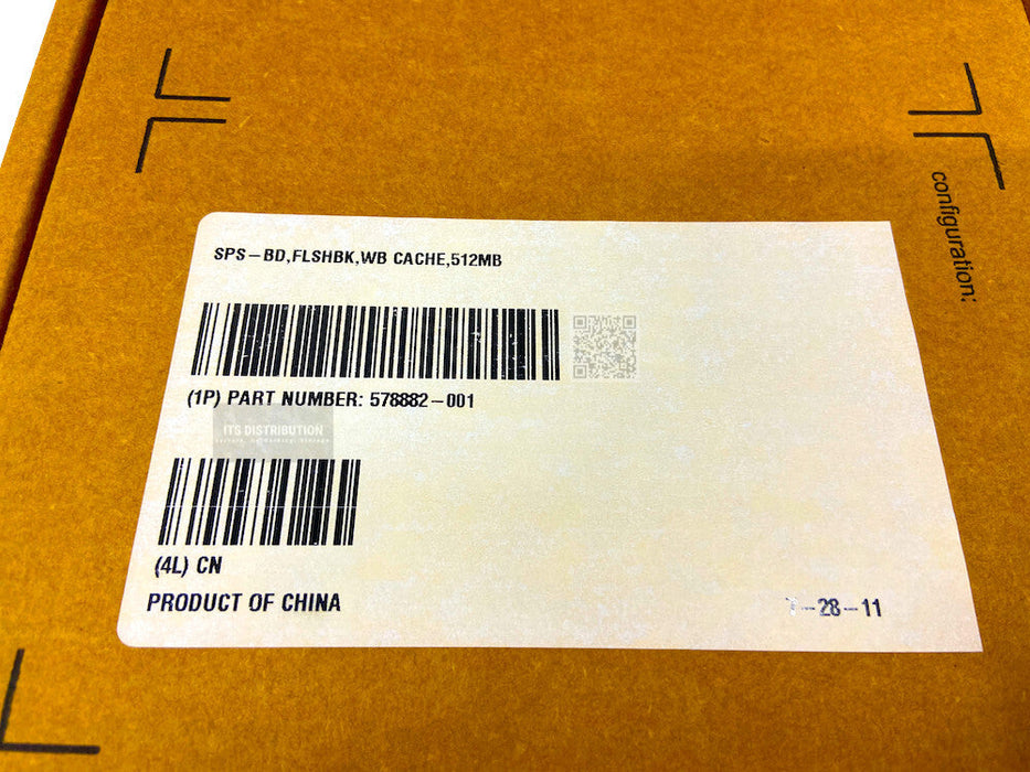 578882-001 | HP Flash Backed Write Cache (FBWC) Module - 512MB BRAND NEW
