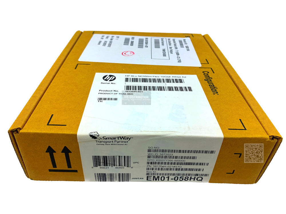 581204-B21 | HP NC550m 10GbE 2-port PCIe x8 Flex-10 EthernetAdapter RENEW