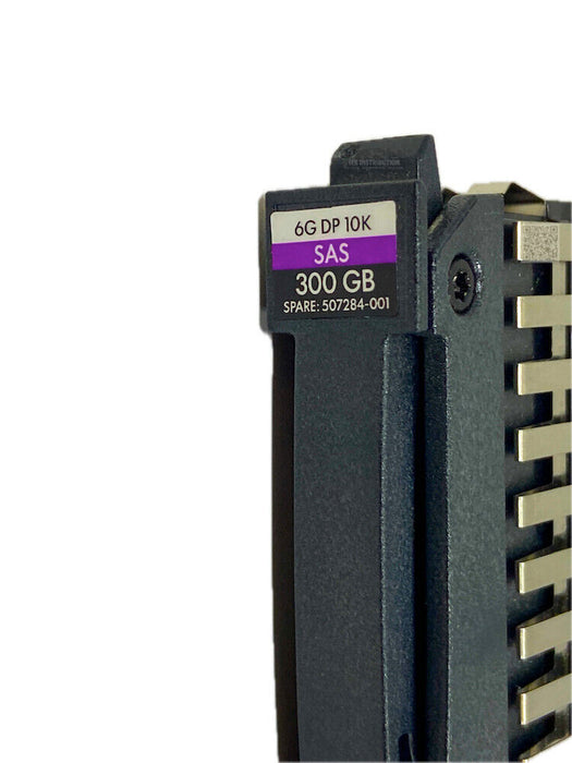 507127-B21 I Genuine HP 300GB 6G SAS 10K RPM SFF Hot Plug DP HD Drive 507284-001