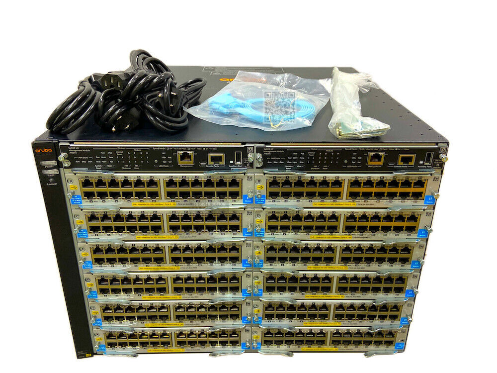 J9851A I LOADED HPE Aruba J9822A 5412R v3 zl2 Switch J9827A J9534A J9828A CTO