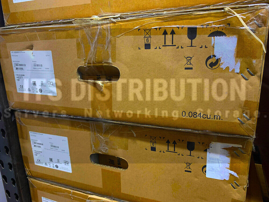 JG353A I Brand New Sealed HPE HSR6602-G 0235A0VA Router + JC087A 300W PSU