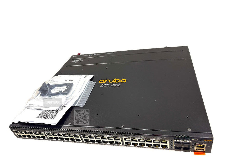 JL663A I HPE Aruba 6300M 48G 4SFP56 Networking Switch + JL085A Power Supply