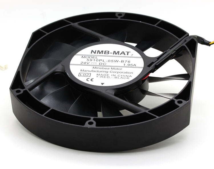 5910PL-05W-B76 170x170x25mm 24V DC 1.95A Axial Cooling Fan